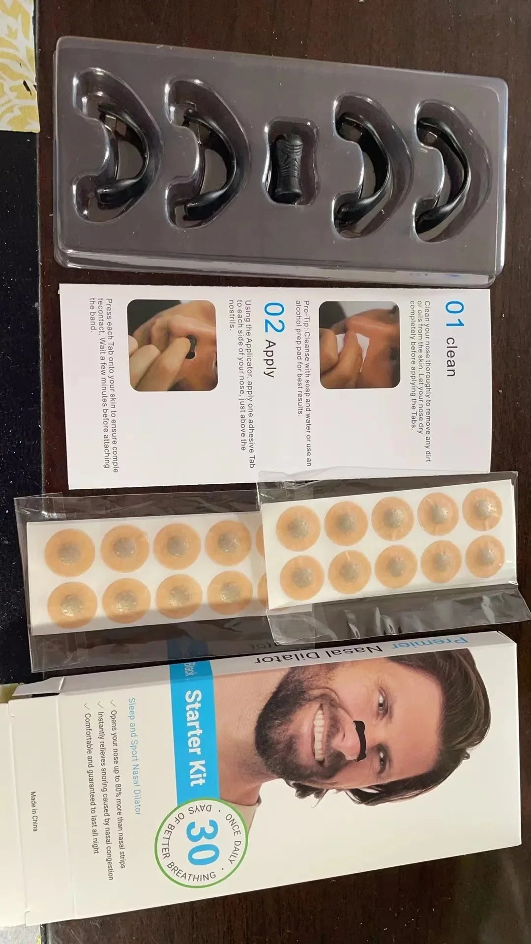 Nasal Breathing Dilators Starter Kit Cross-Border Best Seller Nasal Expander Device Sleep Stop Snoring Breathing Health Supply