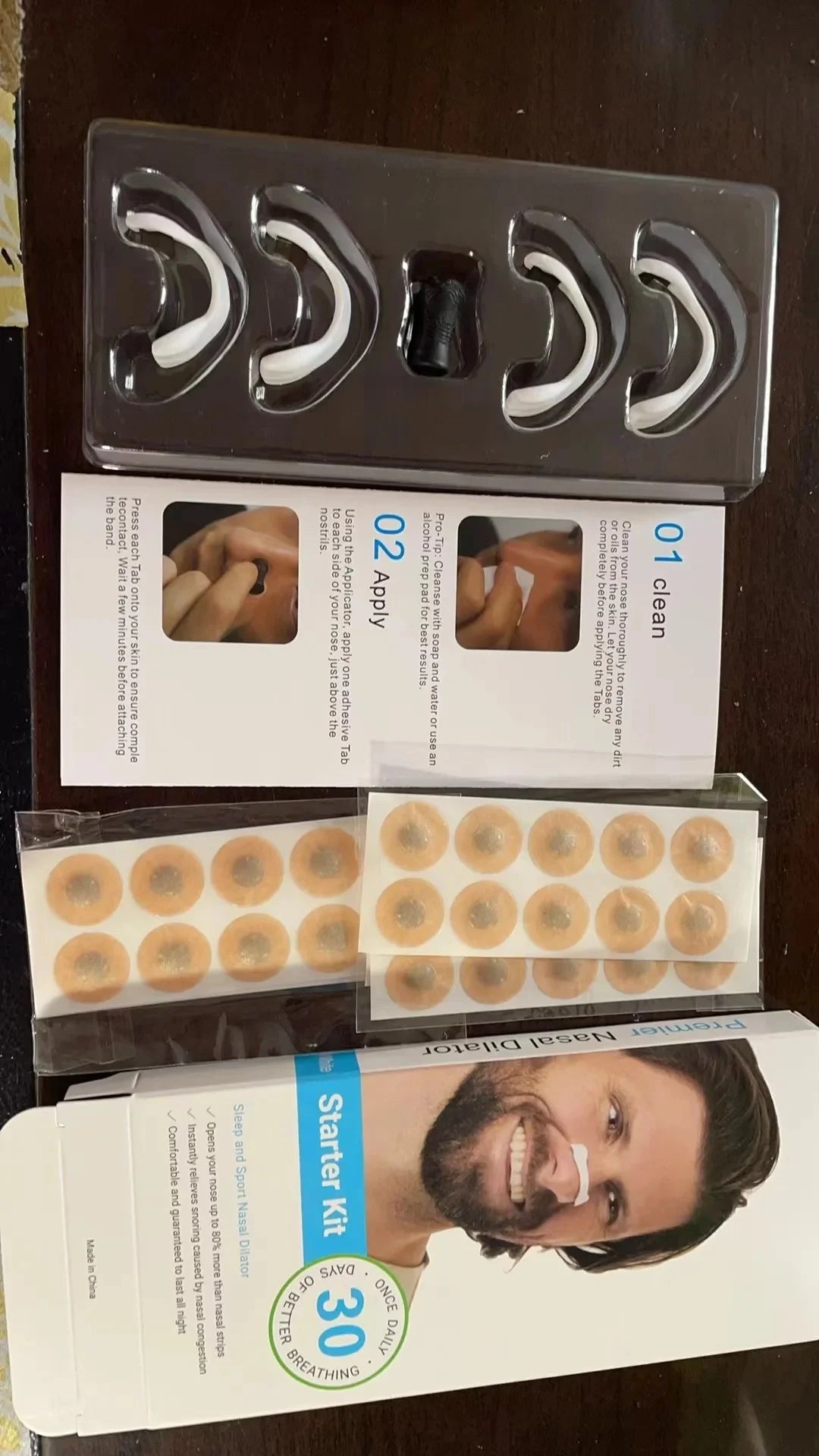 Nasal Breathing Dilators Starter Kit Cross-Border Best Seller Nasal Expander Device Sleep Stop Snoring Breathing Health Supply