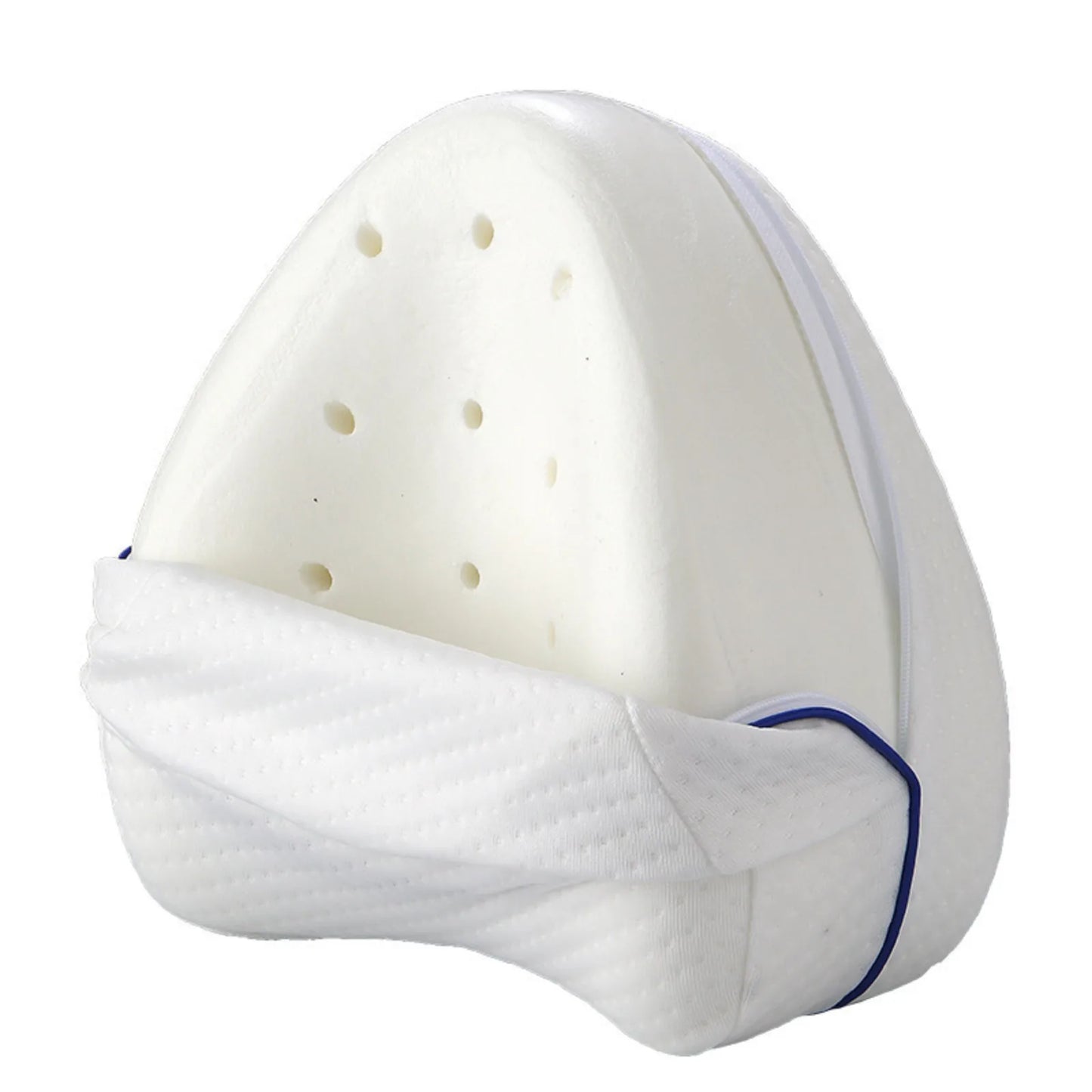 Travesseiro Ergonômico para Pernas SerenoCalm: Alívio Imediato para Pernas, Quadris e Lombar.