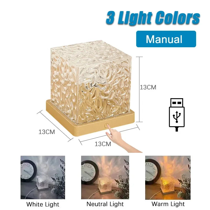 Projetor de Luz Ondas do Oceanos 16 Cores - Cilindro