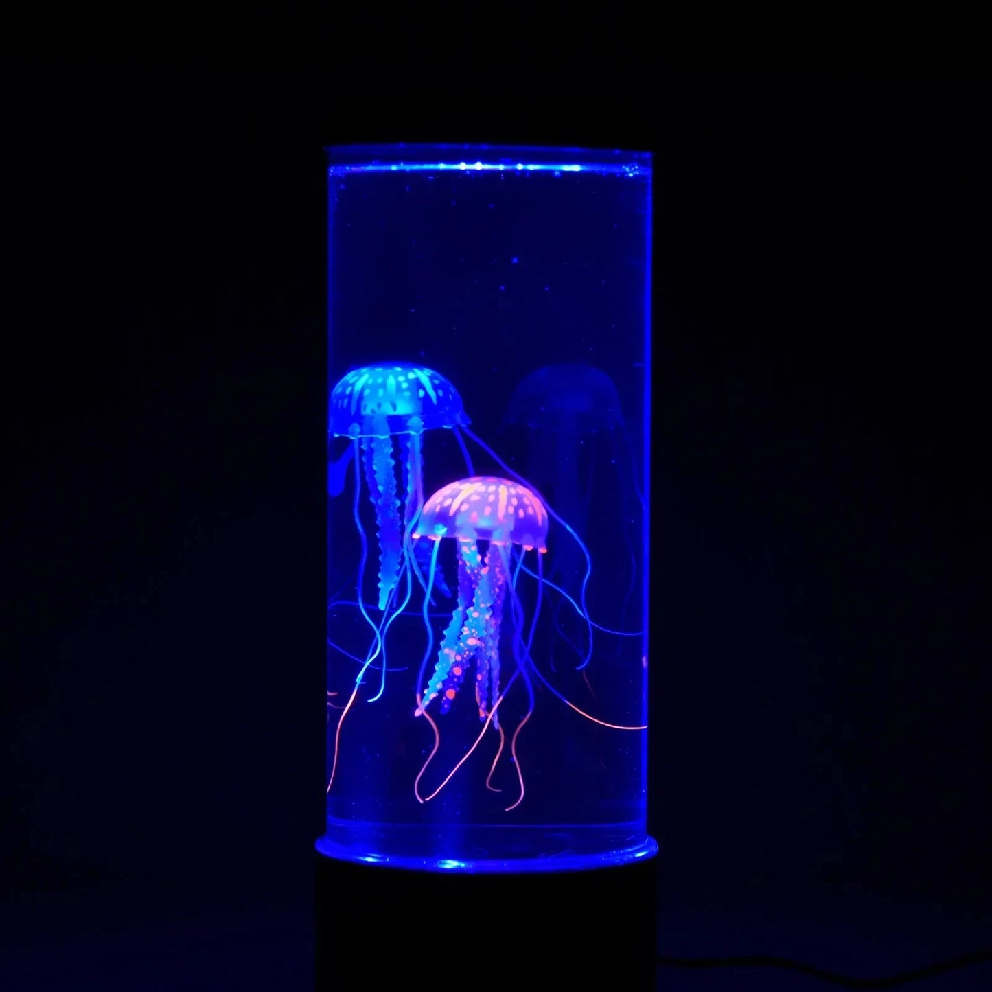 Luminária de Mesa - Água-Viva Colorida Relaxante
