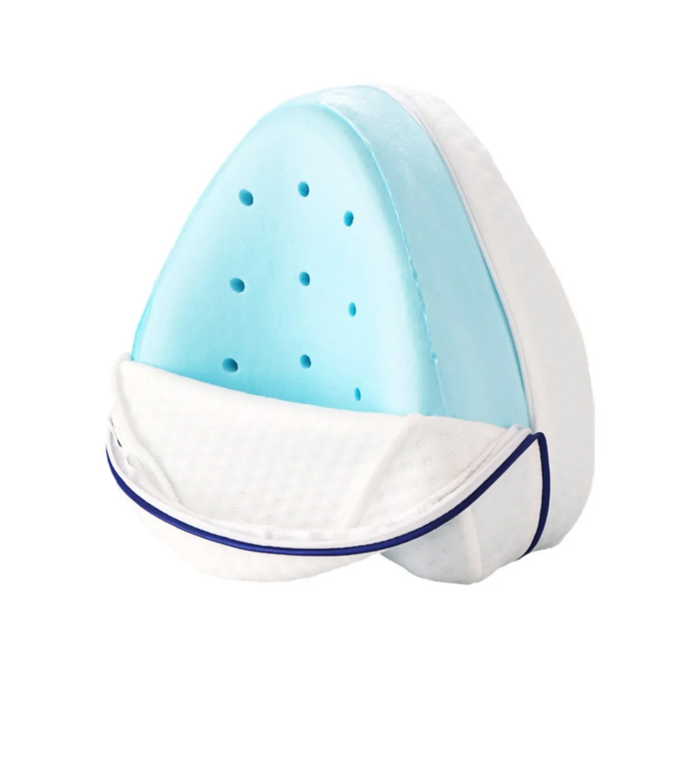Travesseiro Ergonômico para Pernas SerenoCalm: Alívio Imediato para Pernas, Quadris e Lombar.