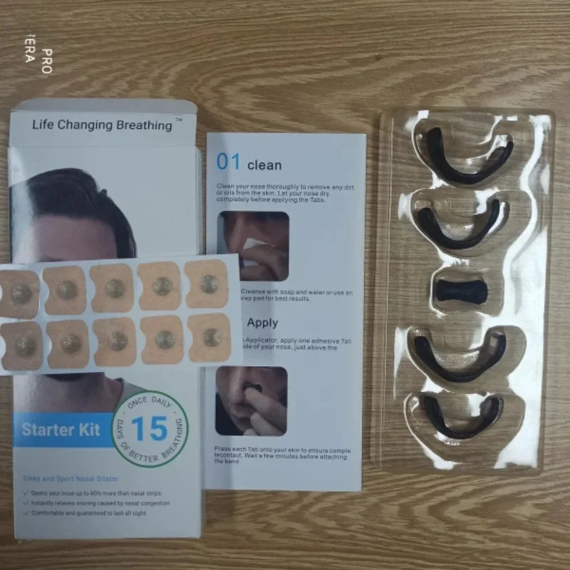 Nasal Breathing Dilators Starter Kit Cross-Border Best Seller Nasal Expander Device Sleep Stop Snoring Breathing Health Supply