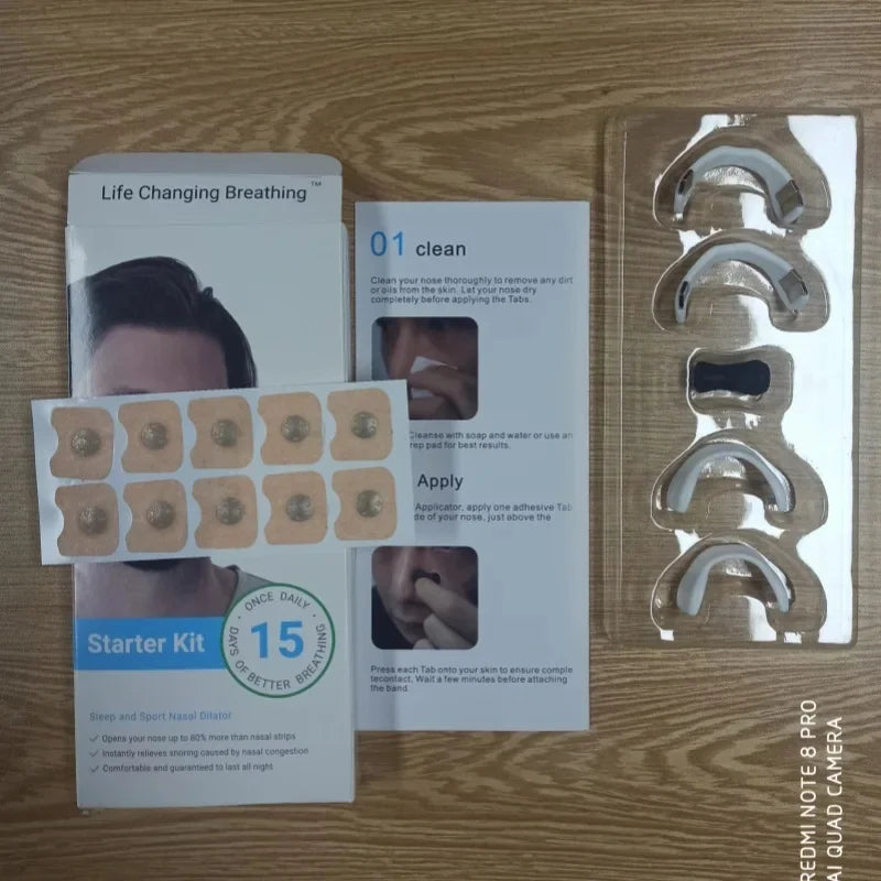 Nasal Breathing Dilators Starter Kit Cross-Border Best Seller Nasal Expander Device Sleep Stop Snoring Breathing Health Supply