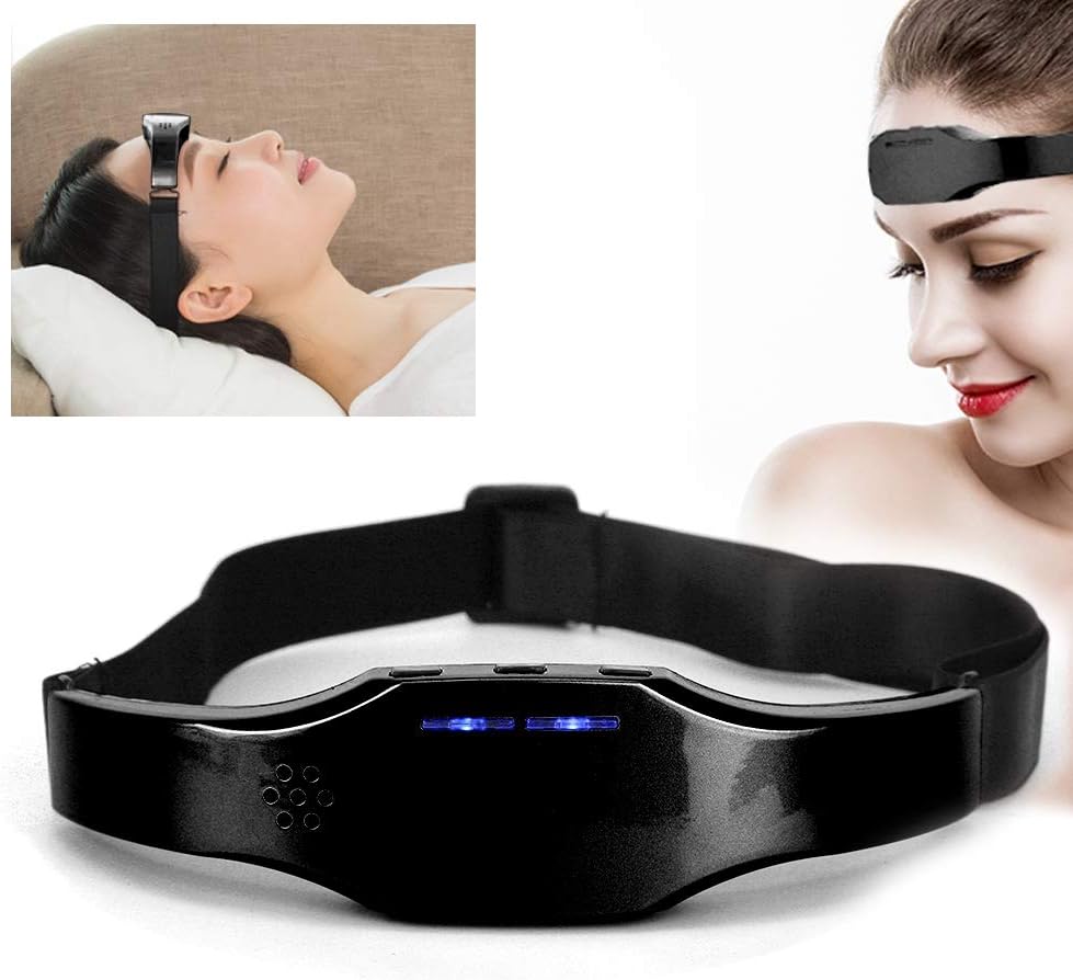 Massageador de Cabeça para Alívio de Enxaqueca e Insônia SerenoCalm