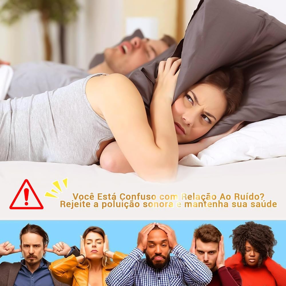 Máquina de Sons Relaxantes SerenoCalm: Bloqueie o Ruído, Encontre a Paz.