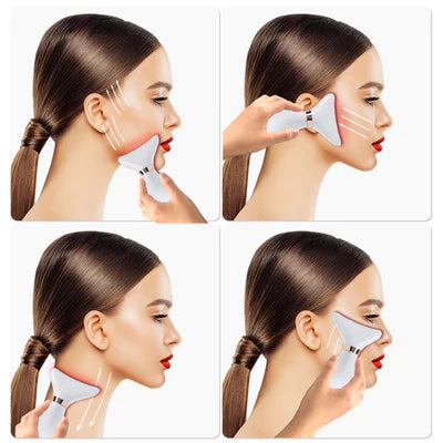 Massageador Facial Relaxante com Terapia de Led SerenoCalm