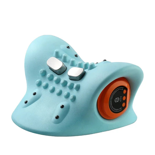 Almofada de Massagem SerenoCalm - Relaxamento com Aquecimento, Vibração para Alívio de Tensão, Quiropraxia e Estresse