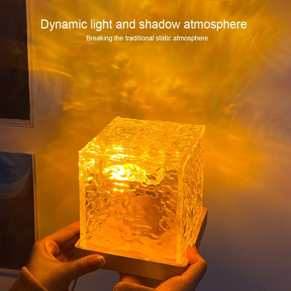 Projetor de Luz Ondas do Oceano 16 Cores - Cubo
