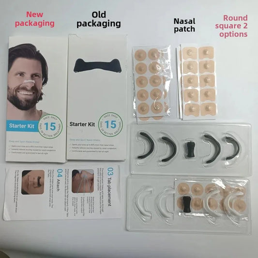 Nasal Breathing Dilators Starter Kit Cross-Border Best Seller Nasal Expander Device Sleep Stop Snoring Breathing Health Supply